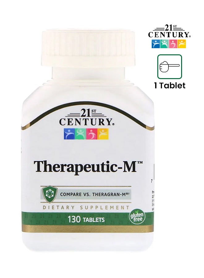 21st Century Lutein Therapeutic M Dietary - 130 Tablets - Image 1